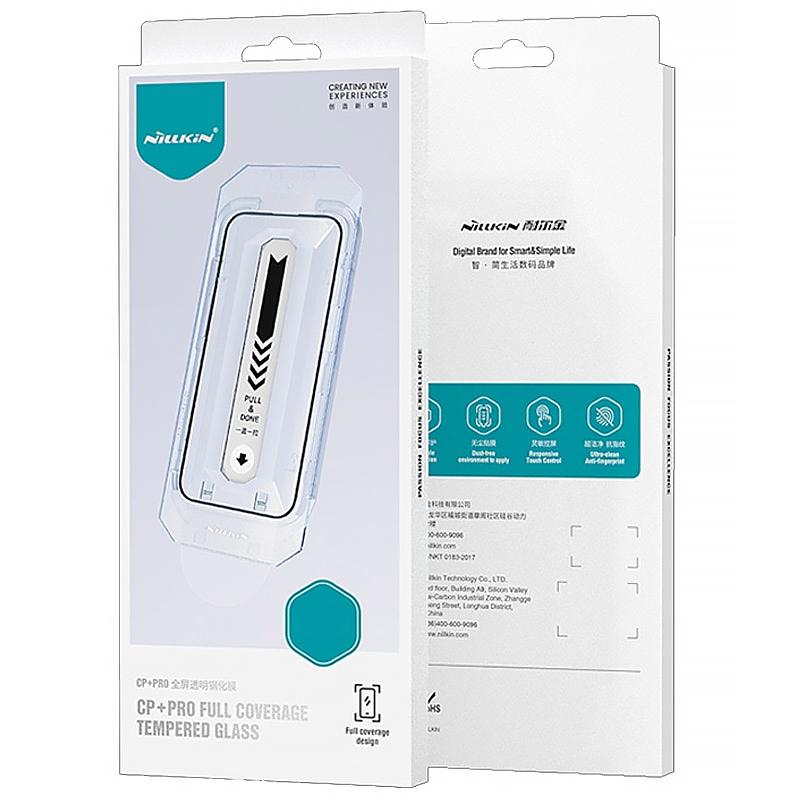 Захисне скло Nillkin (CP+PRO) для Apple iPhone 16 (6.1) (+ аплікатор) на малюнкі №6
