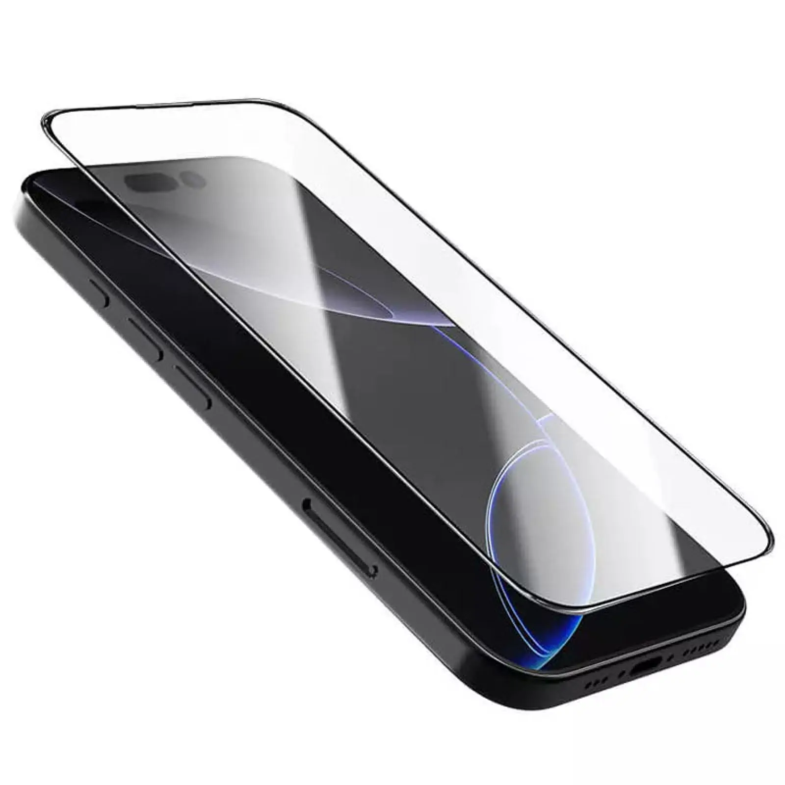 Уценка Защитное стекло Nillkin (CP+PRO) для Apple iPhone 16 Pro (6.3") (+ аппликатор), Вскрытая упаковка / Черный 7, Закаленное стекло, купить оптом с доставкой