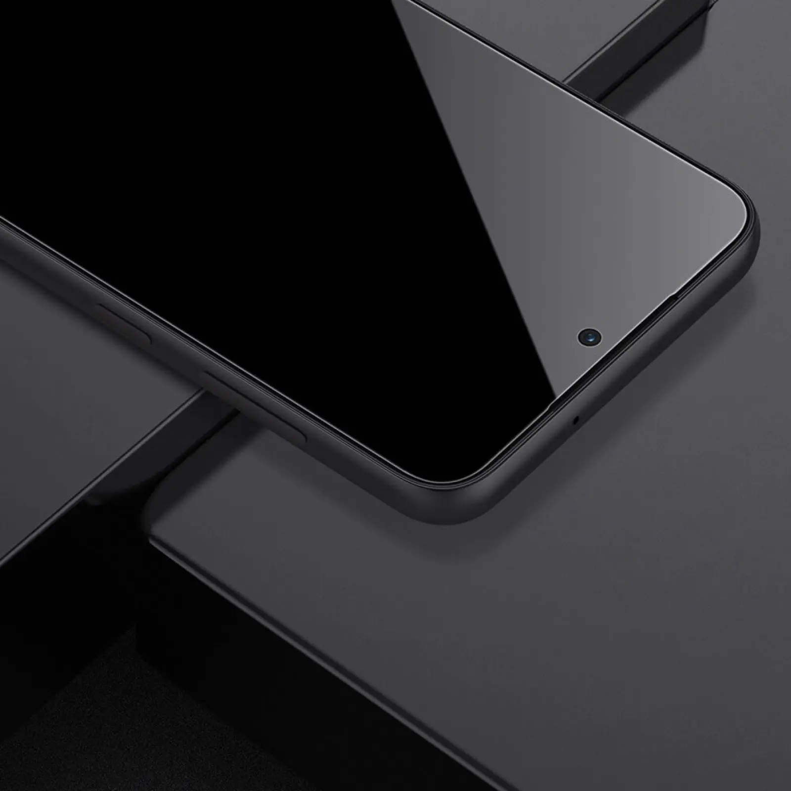 Защитное стекло Nillkin (CP+PRO) для Samsung Galaxy S25 FE, Черный 3, Закаленное стекло, купить оптом с доставкой