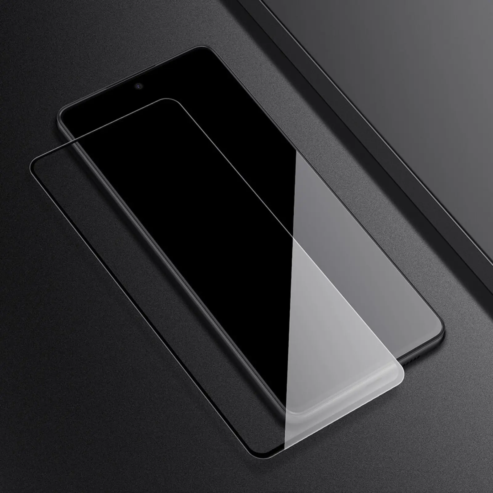 Защитное стекло Nillkin (CP+PRO) для Samsung Galaxy A37 5G, Черный 4, Закаленное стекло, купить оптом с доставкой