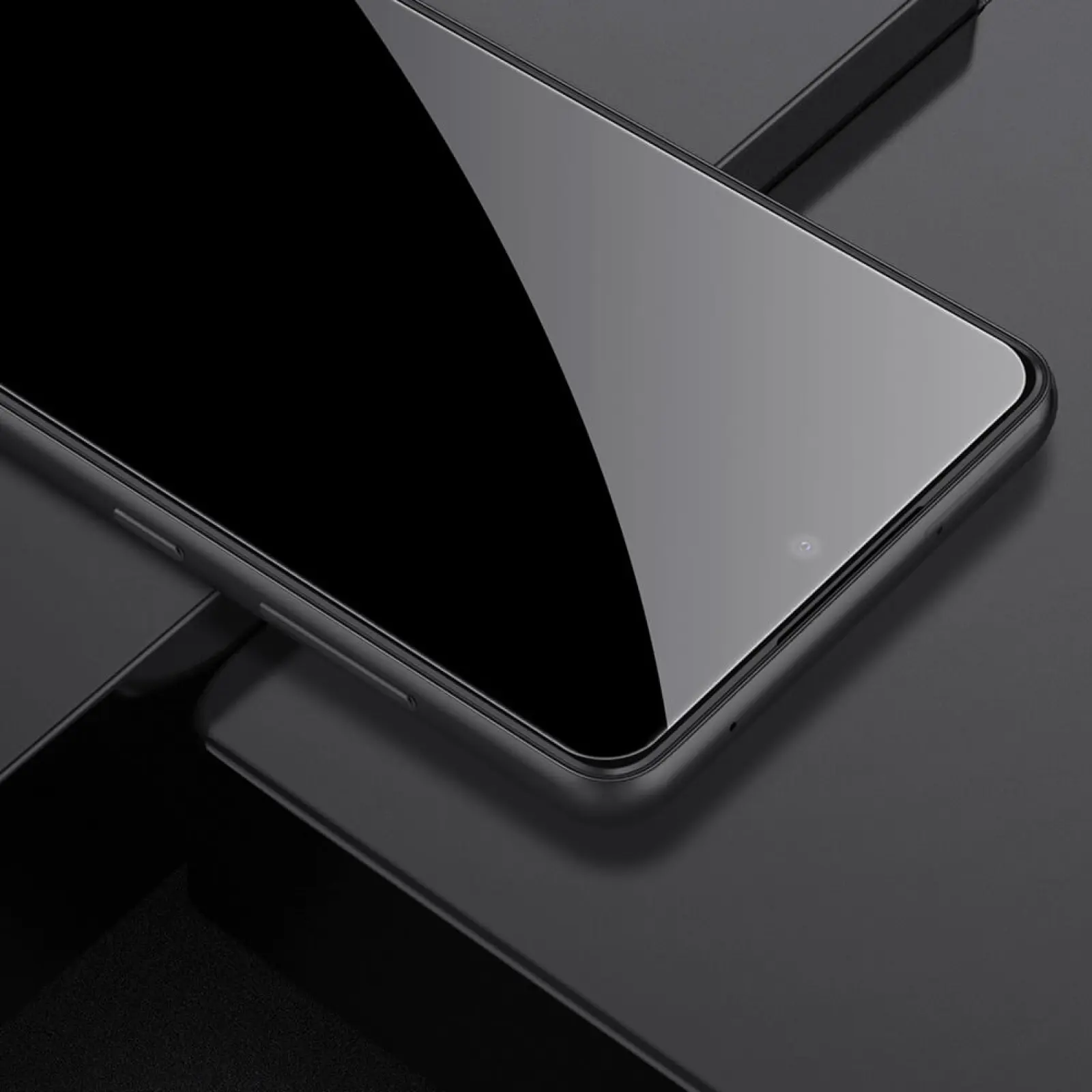 Защитное стекло Nillkin (CP+PRO) для Samsung Galaxy A37 5G, Черный 5, Закаленное стекло, купить оптом с доставкой