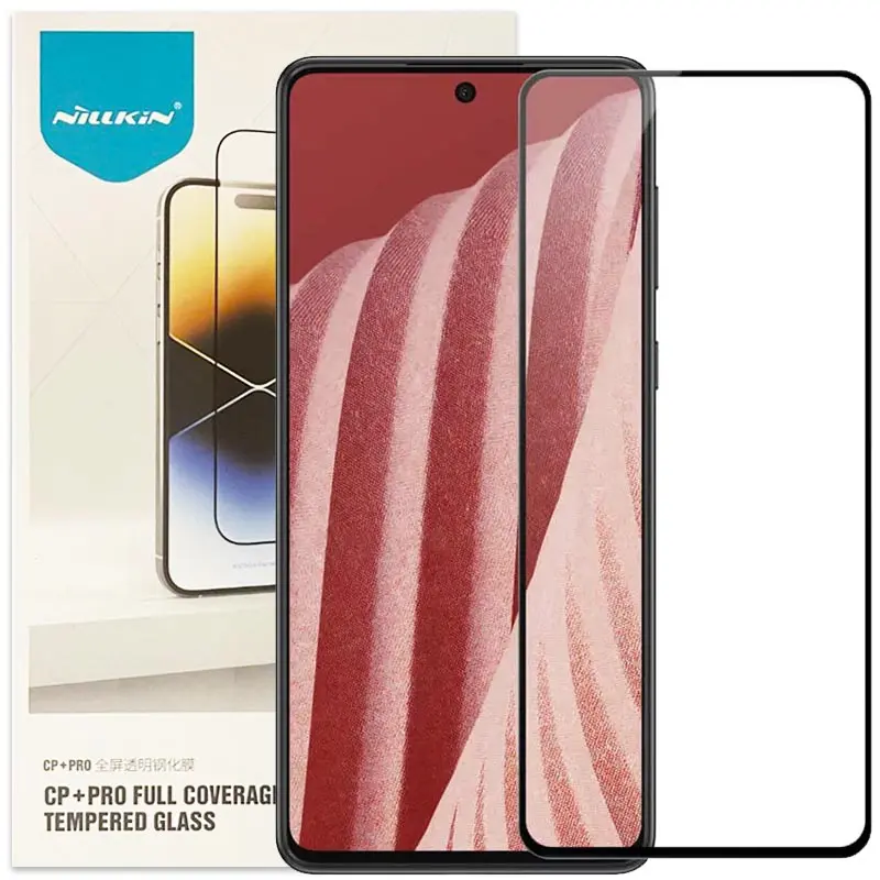 Защитное стекло Nillkin (CP+PRO) для Samsung Galaxy A57 5G, Черный, Закаленное стекло, купить оптом с доставкой