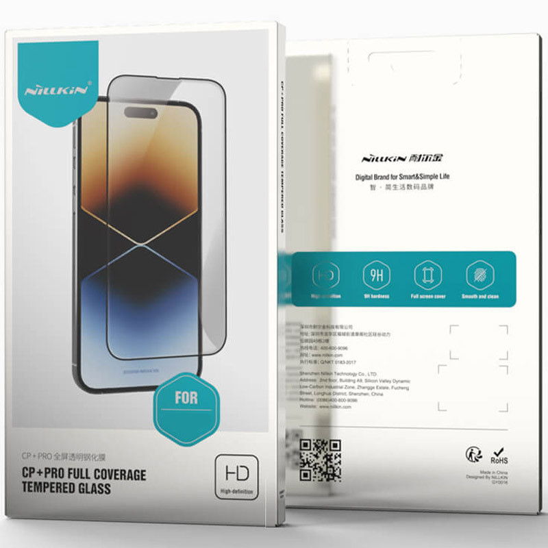 Захисне скло Nillkin (CP+PRO) для Xiaomi 17T Pro, Чорний 5, Загартоване скло, купити оптом з доставкою