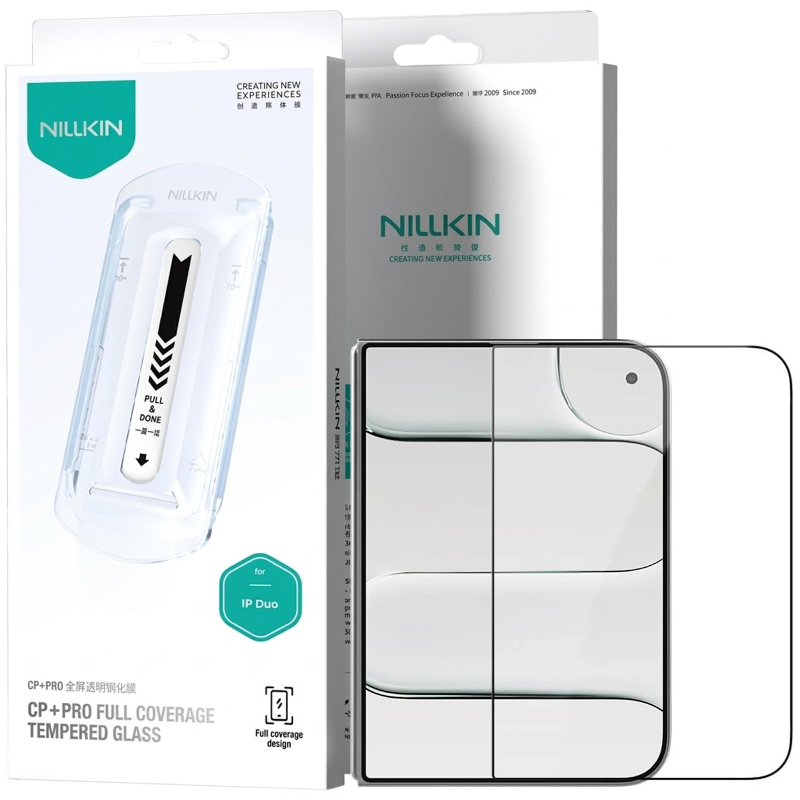 Защитное стекло Nillkin (CP+PRO) для Apple iPhone Duo (5.4") (+ аппликатор), Закаленное стекло, купить оптом с доставкой