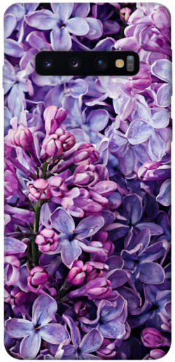 Чехол itsPrint Violet blossoms для Samsung Galaxy S10