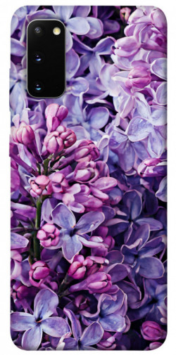 Чехол itsPrint Violet blossoms для Samsung Galaxy S20