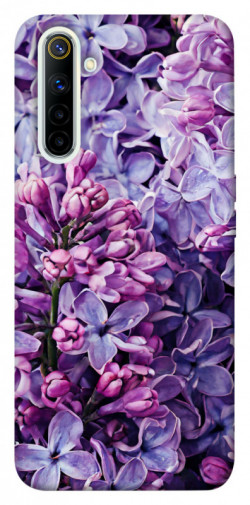 Чехол itsPrint Violet blossoms для Realme 6