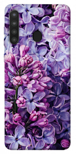 Чехол itsPrint Violet blossoms для Samsung Galaxy A21