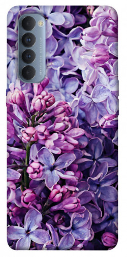 Чехол itsPrint Violet blossoms для Oppo Reno 4 Pro