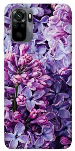 Чехол itsPrint Violet blossoms для Xiaomi Redmi Note 10 / Note 10s