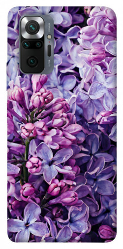 Чохол itsPrint Violet blossoms для Xiaomi Redmi Note 10 Pro