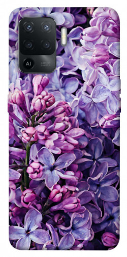 Чохол itsPrint Violet blossoms для Oppo Reno 5 Lite