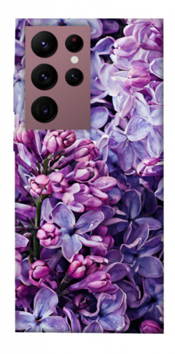 Чохол itsPrint Violet blossoms для Samsung Galaxy S22 Ultra