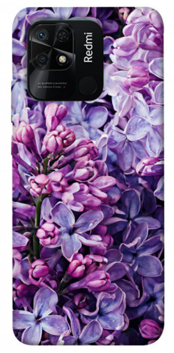 Чехол itsPrint Violet blossoms для Xiaomi Redmi 10C