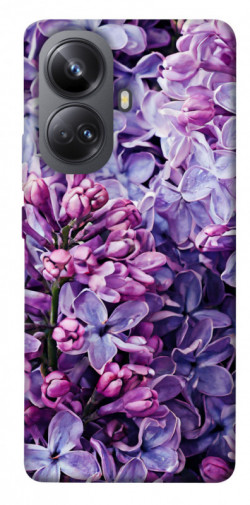 Чехол itsPrint Violet blossoms для Realme 10 Pro+