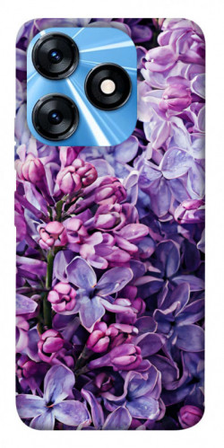 Чохол itsPrint Violet blossoms для TECNO Spark 10 Pro