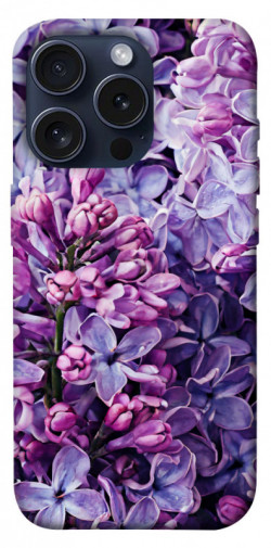 Чохол itsPrint Violet blossoms для Apple iPhone 15 Pro (6.1")