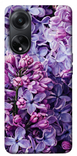 Чехол itsPrint Violet blossoms для Oppo A58 4G