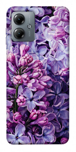 Чехол itsPrint Violet blossoms для Motorola Moto G14