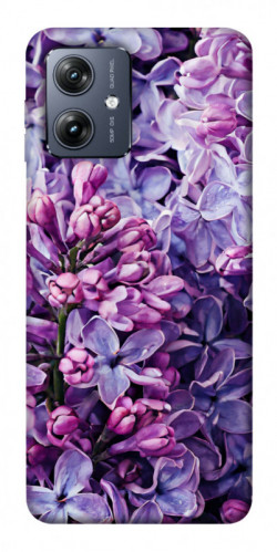 Чехол itsPrint Violet blossoms для Motorola Moto G54