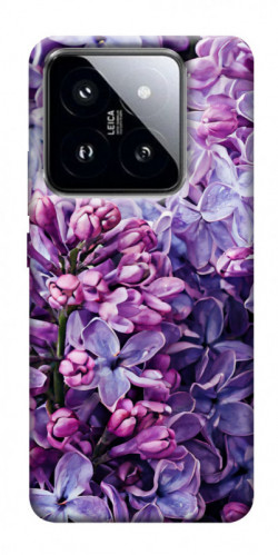Чехол itsPrint Violet blossoms для Xiaomi 14 Pro