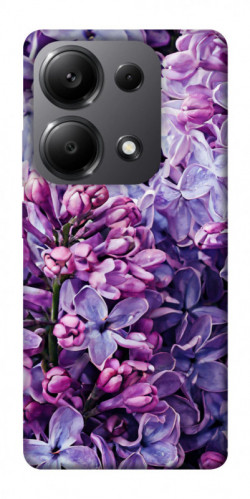 Чехол itsPrint Violet blossoms для Xiaomi Redmi Note 13 Pro 4G