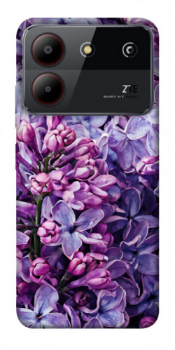 Чехол itsPrint Violet blossoms для ZTE Blade A54 4G