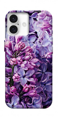 Чехол itsPrint Violet blossoms для Apple iPhone 16 (6.1")