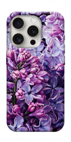 Чехол itsPrint Violet blossoms для Apple iPhone 16 Pro (6.3")