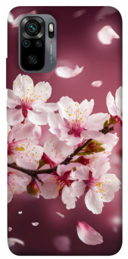 Чехол itsPrint Sakura для Xiaomi Redmi Note 10 / Note 10s