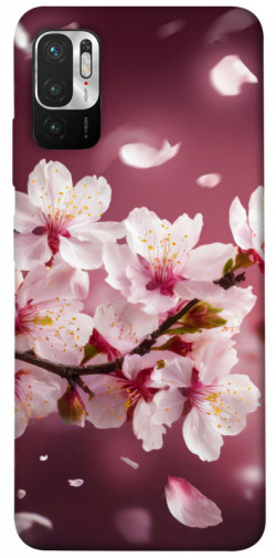 Чехол itsPrint Sakura для Xiaomi Redmi Note 10 5G