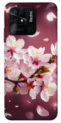 Чехол itsPrint Sakura для Xiaomi Redmi 10C