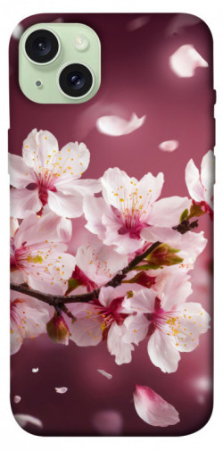 Чехол itsPrint Sakura для Apple iPhone 15 Plus (6.7")