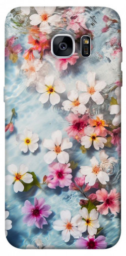 Чехол itsPrint Floating flowers для Samsung G935F Galaxy S7 Edge