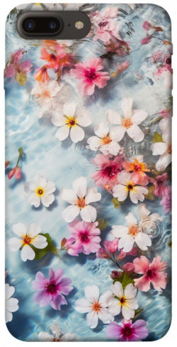 Чехол itsPrint Floating flowers для Apple iPhone 7 plus / 8 plus (5.5")