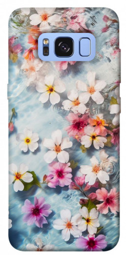 Чехол itsPrint Floating flowers для Samsung G950 Galaxy S8