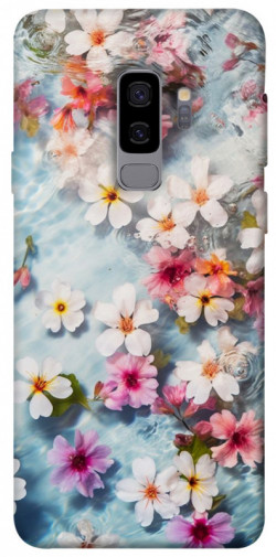 Чохол itsPrint Floating flowers для Samsung Galaxy S9+