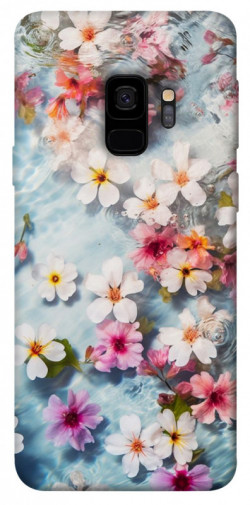 Чехол itsPrint Floating flowers для Samsung Galaxy S9