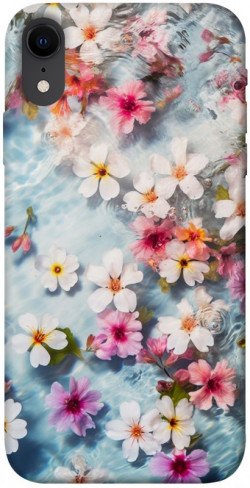 Чехол itsPrint Floating flowers для Apple iPhone XR (6.1")
