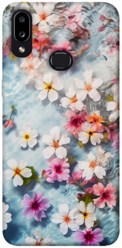 Чохол itsPrint Floating flowers для Samsung Galaxy A10s