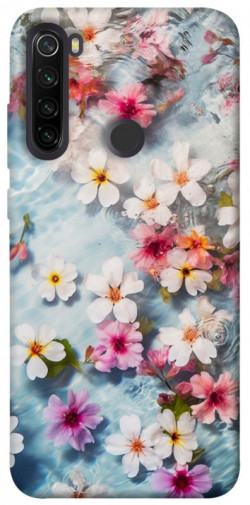 Чехол itsPrint Floating flowers для Xiaomi Redmi Note 8T