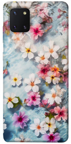 Чохол itsPrint Floating flowers для Samsung Galaxy Note 10 Lite (A81)