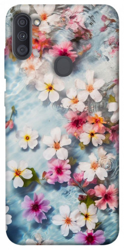 Чехол itsPrint Floating flowers для Samsung Galaxy A11