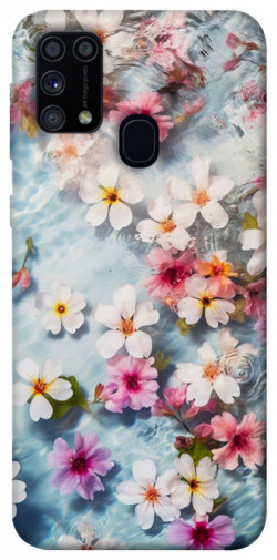 Чохол itsPrint Floating flowers для Samsung Galaxy M31