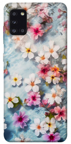 Чехол itsPrint Floating flowers для Samsung Galaxy A31