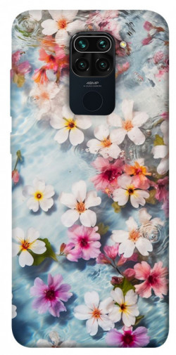Чехол itsPrint Floating flowers для Xiaomi Redmi Note 9 / Redmi 10X