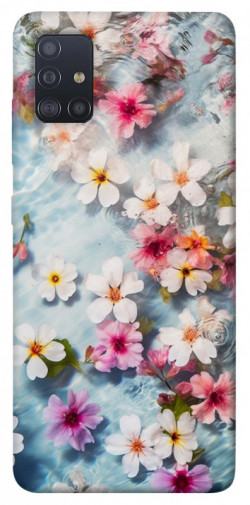 Чехол itsPrint Floating flowers для Samsung Galaxy M51