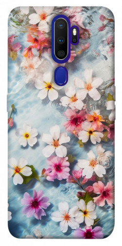 Чохол itsPrint Floating flowers для Oppo A5 (2020) / Oppo A9 (2020)