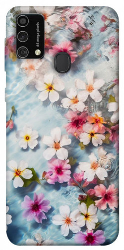 Чохол itsPrint Floating flowers для Samsung Galaxy M21s