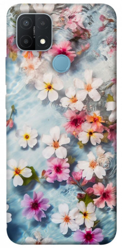 Чохол itsPrint Floating flowers для Oppo A15s / A15